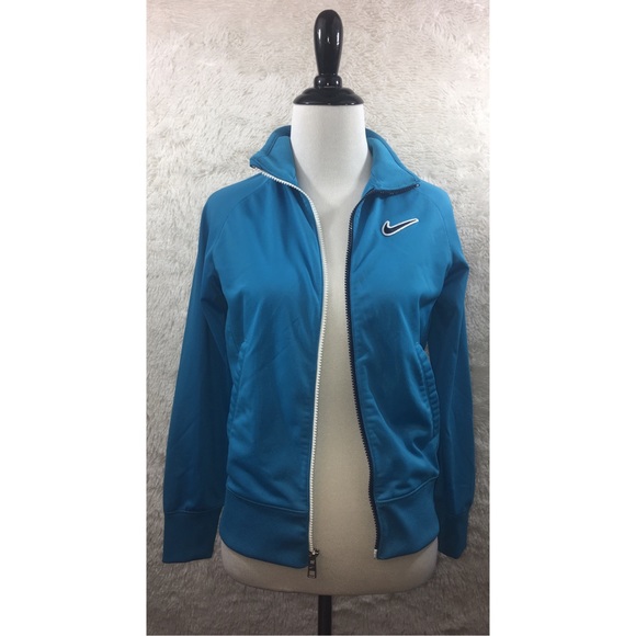 ❌SOLD❌ Nike - Blue Full Zip Up Track Jacket - Picture 2 of 8